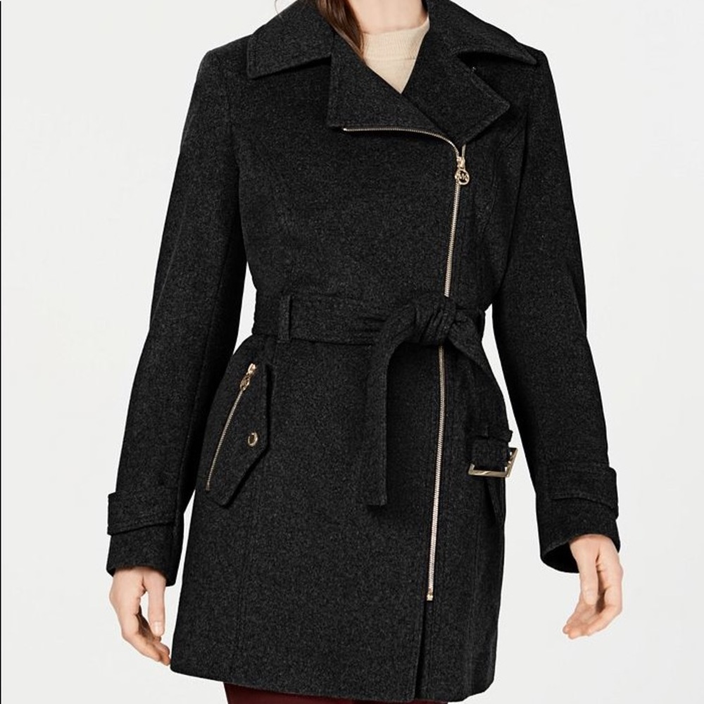 Michael Kors Asymmetrical Coat